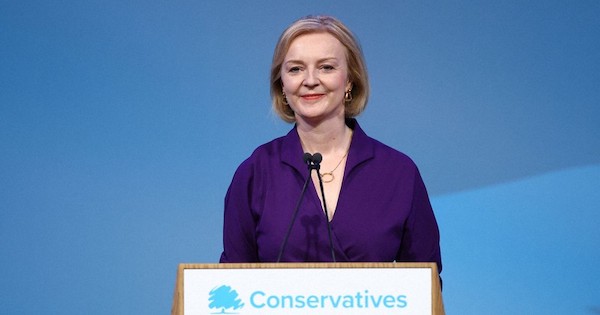 英保守党、トラス氏を党首に選出　女性3人目、新首相に就任へ