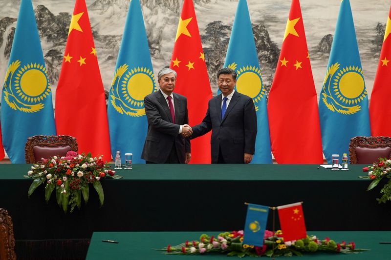 中国国家主席、14日にカザフ訪問　コロナ流行後初の外遊