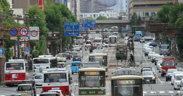 運賃220円均一は11月1日から　広島市の路面電車とバス　事業者が国に認可申請