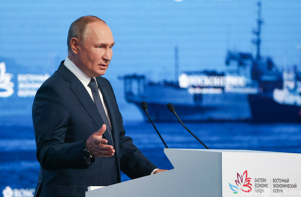 ロシア孤立化は「不可能」 プーチン氏、ガスなど供給停止を警告