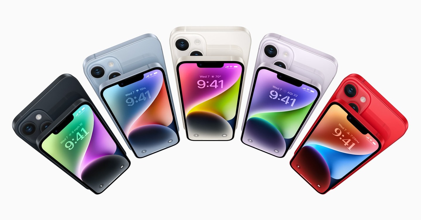 米アップル発表の「iPhone 14」シリーズ、全モデルで「Lightning」搭載　USB-C採用は見送り