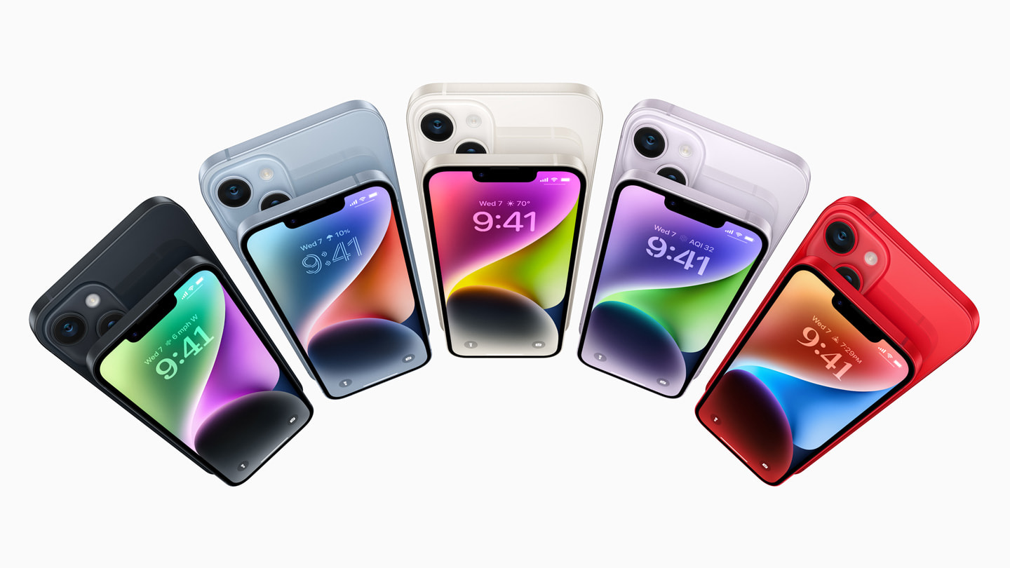 Apple、「iPhone14」「iPhone14Plus」発表　9月9日より予約注文開始　価格は119,800円～