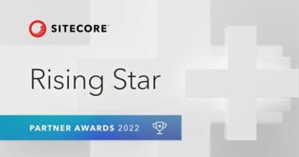 「Sitecore Partner Awards」において、Rising Star賞を受賞しました