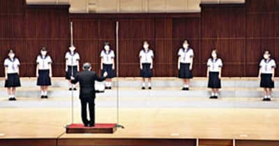郡山七、郡山二など最優秀4校　福島県下音楽祭・合唱中学の部