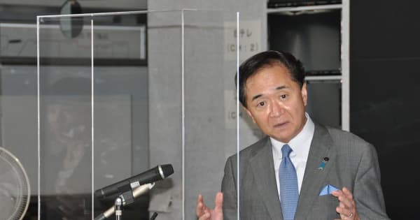 神奈川・黒岩知事、リニア車両基地整備「影響ない」　視察の静岡・川勝知事に反論