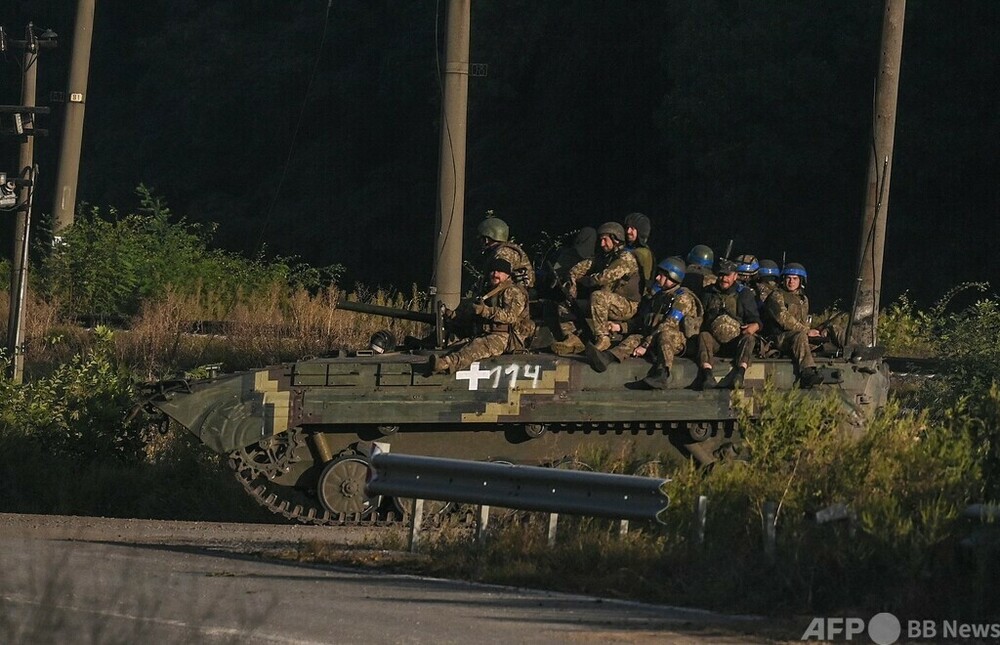 ロシアがハルキウ州に援軍 ウクライナ、30集落の奪還発表
