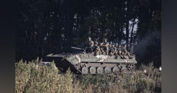 ウクライナ進軍、要衝迫る　東部ハリコフ、奪還急拡大
