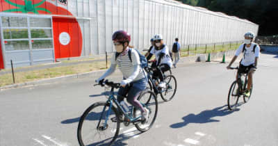 サイクリングで健康増進を　福島県いわき市で実証実験始まる