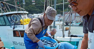 玄界灘から秋到来　アゴ漁が最盛期　長崎・新上五島