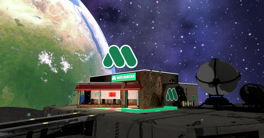 近未来テクノロジー見聞録 第196回 メタバース上の月面店舗「モスバーガー ON THE MOON」がオープン！