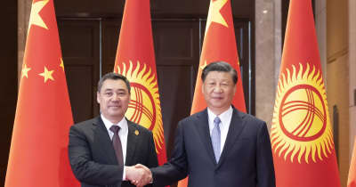 習近平主席、キルギス大統領と会談