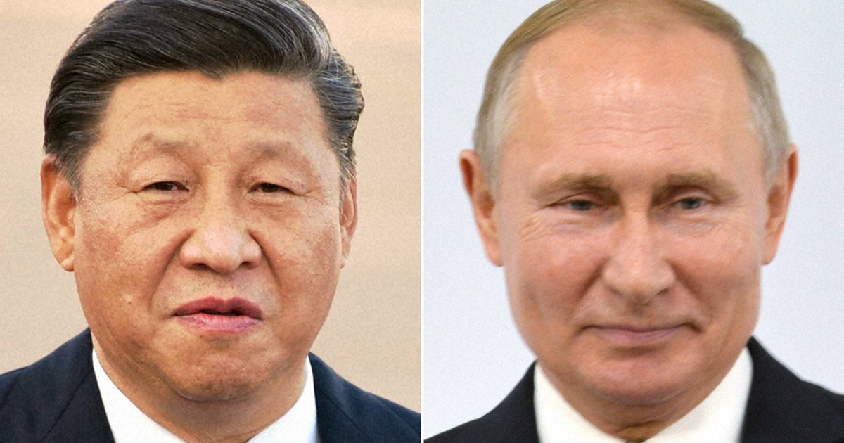 中露首脳が侵攻後初会談　プーチン氏「中国の対応を高く評価」