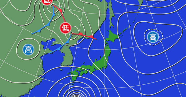 台風14号　大東島や九州南部・奄美に接近