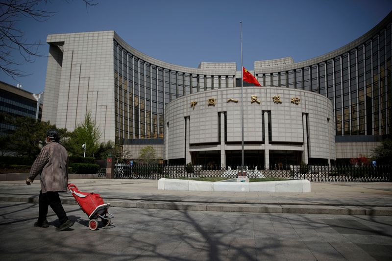 中国人民銀、14日物オペ金利引き下げ　四半期末控え資金供給拡大