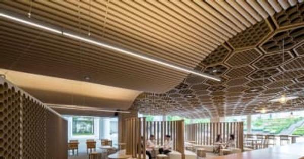 建築家 坂 茂氏の設計によるカフェ、レストランが豊洲キャンパスに9月21日オープン