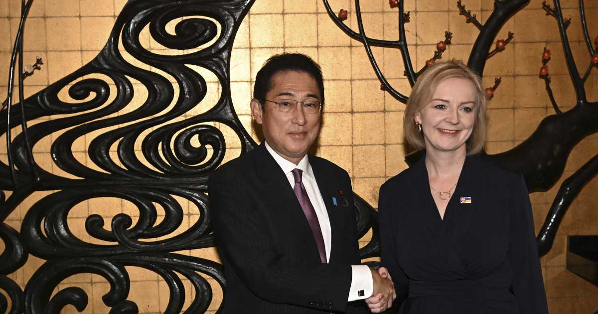 岸田首相、トラス英首相と初会談　対露制裁継続を確認