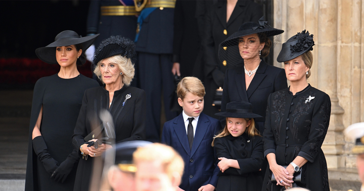 キャサリン皇太子妃とメーガン妃、エリザベス女王の国葬は英ブランドで参列