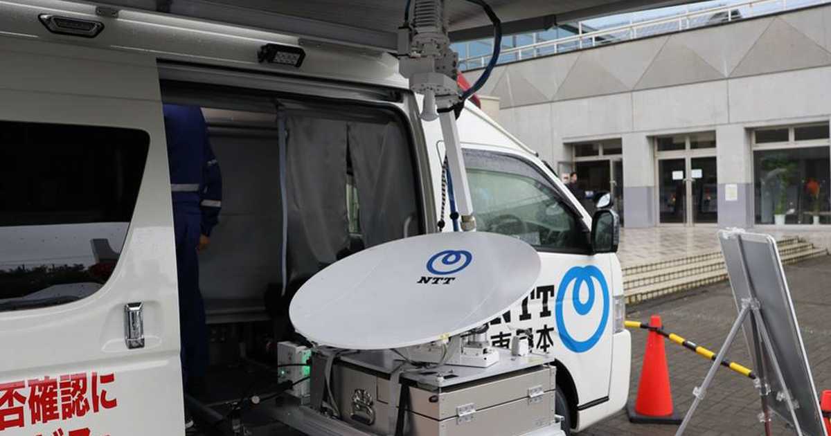 ＮＴＴ東埼玉事業部、新型ポータブル衛星車配備　被災地で活躍