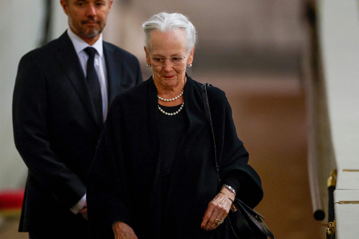 国葬参列後にコロナ陽性　デンマーク女王：時事ドットコム