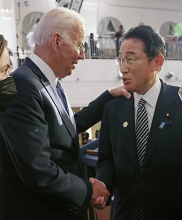 日米、安保理改革で協力　首相とバイデン大統領