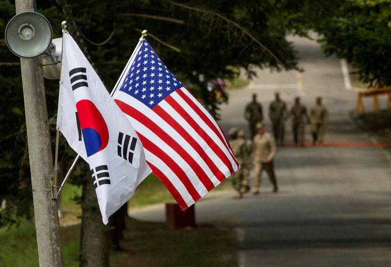 米韓首脳、対北朝鮮で連携確認　韓国側はＥＶ税控除に懸念表明