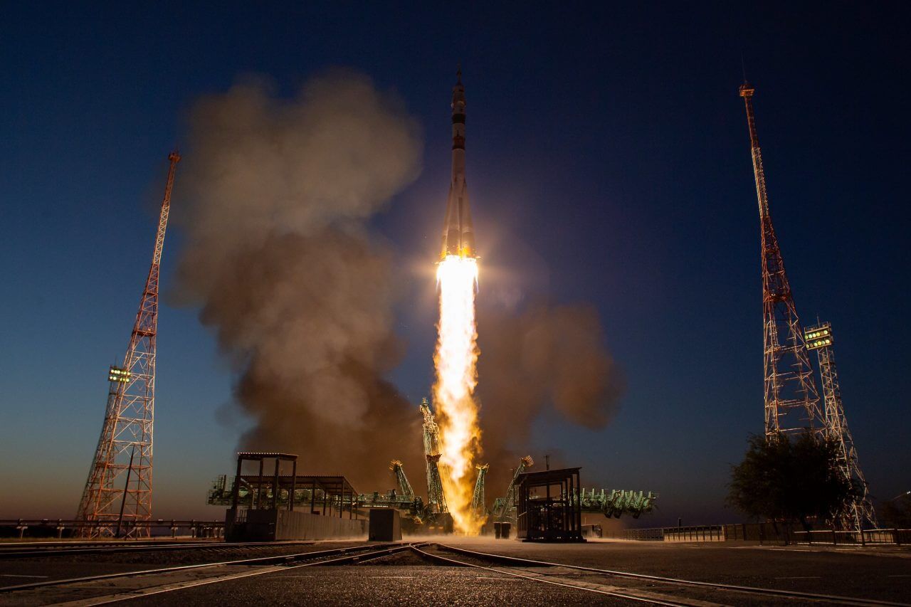 ロシアの有人宇宙船「ソユーズMS-22」打ち上げ　約3時間でISSへ到着