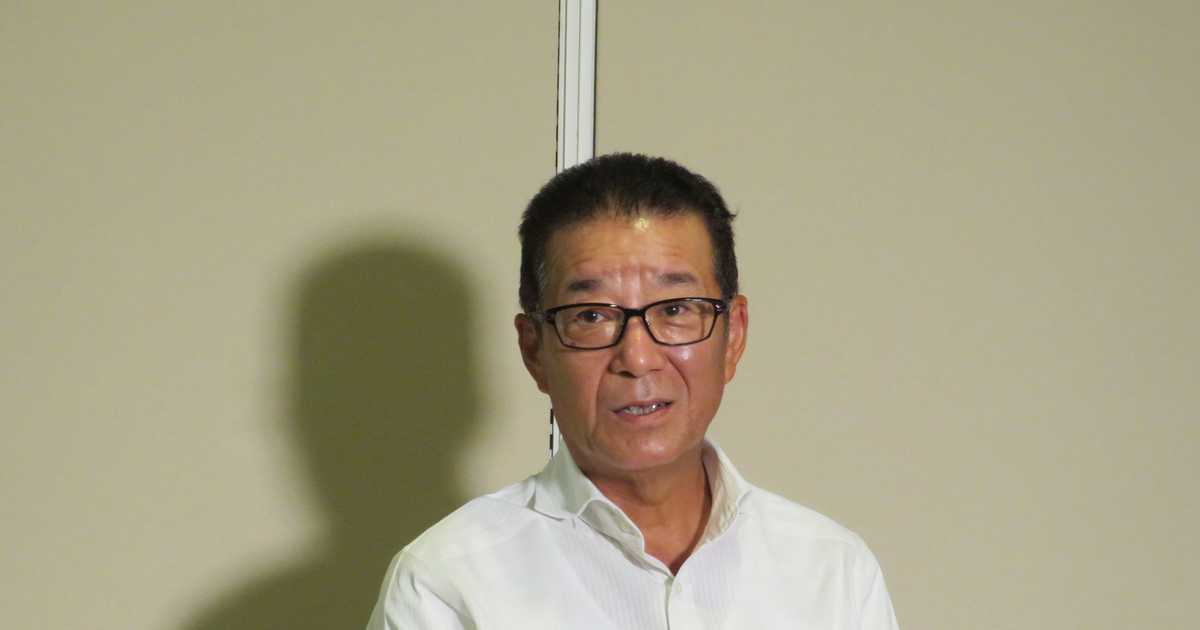 維新・松井氏、立民代表に「社会人として修行を」