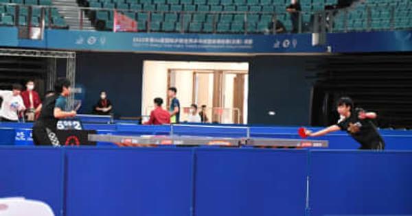 世界卓球選手権成都大会団体戦の予行演習実施　四川省