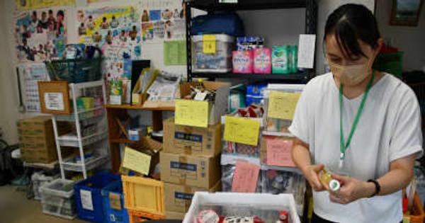 コロナ禍、増える食品提供　栃木県内フードバンク　利用者幅広く、在庫不足も