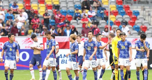 日本、米国に２－０快勝　サッカー国際親善試合
