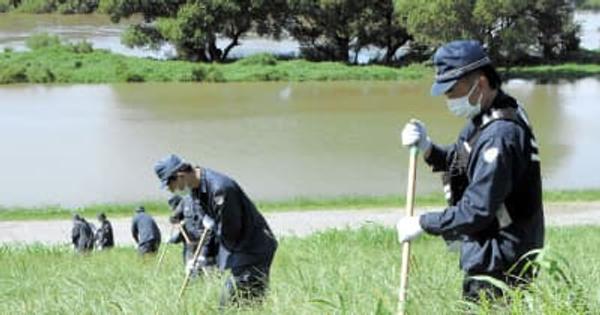 【松戸の女子小学生不明】120人態勢も発見できず　台風で江戸川増水、捜索は難航