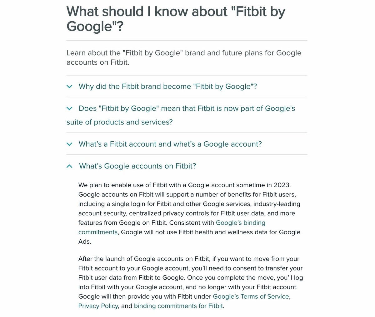 Googleが買収したFitbit、2023年以降は利用するために新しいGoogleアカウントが必要に
