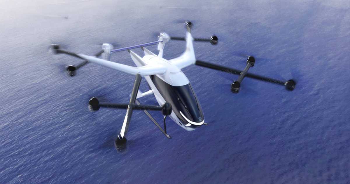 空飛ぶクルマ、新機種を発表　２人乗り、最高時速１００キロ