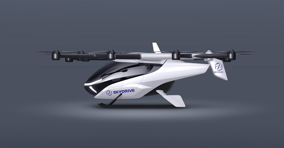 空飛ぶクルマの商用機イメージ、SkyDriveが発表　大阪万博での飛行を目指す