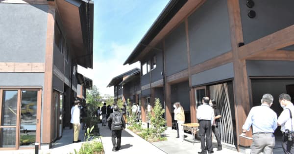 福島・双葉の災害公営住宅完成　10月1日から入居