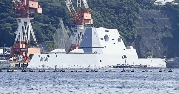 米海軍ステルス駆逐艦「ズムワルト」、横須賀に初寄港　沿海域戦闘艦「オークランド」も