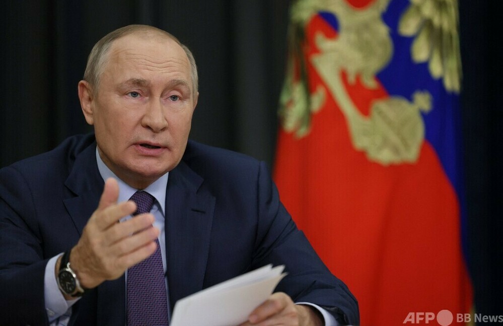 プーチン氏、ウクライナ4州の「人々救いたい」 住民投票最終日