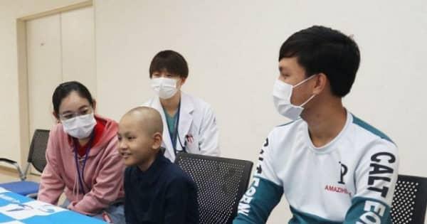 腫瘍摘出 カンボジア人男児退院　岡山医療センターで手術