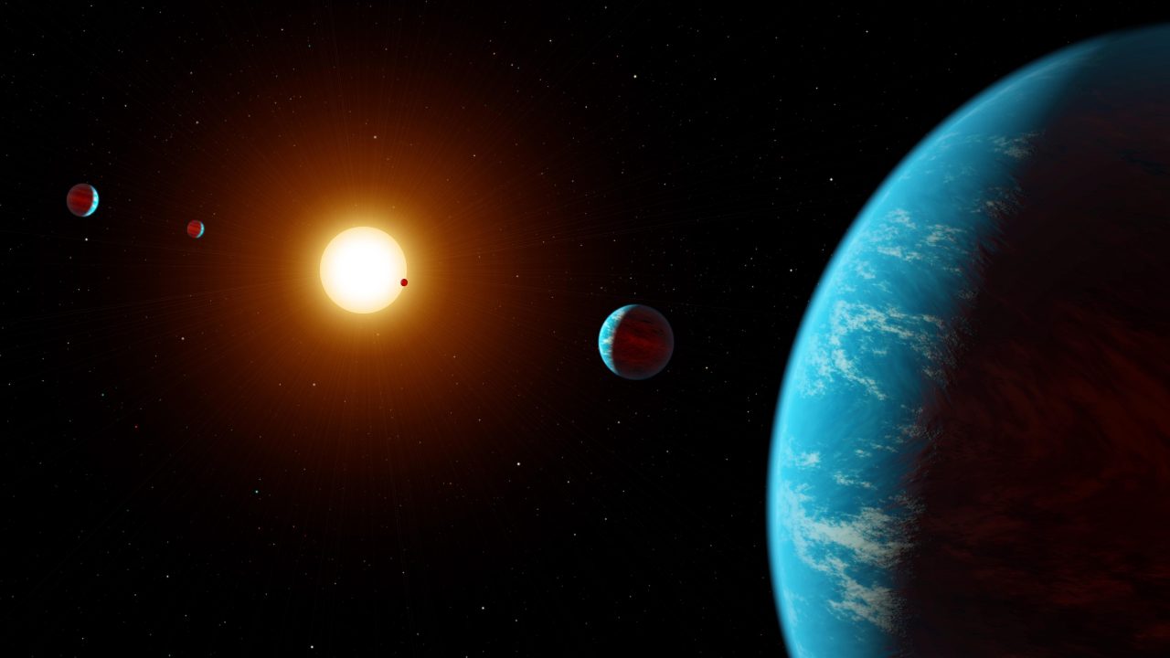水星に類似した系外惑星が2つ存在する惑星系を初めて発見　127光年先