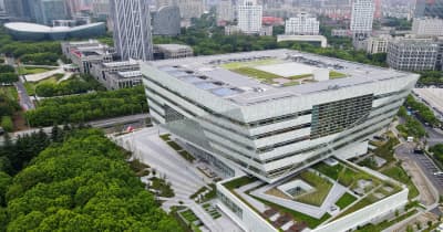 上海図書館東館が一般公開