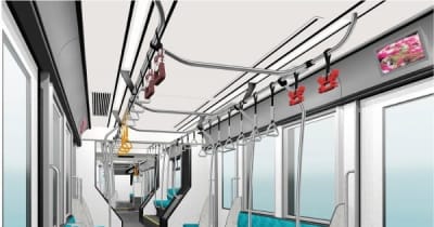 福井鉄道、新型車両「FUKURAM Liner」の内装を発表