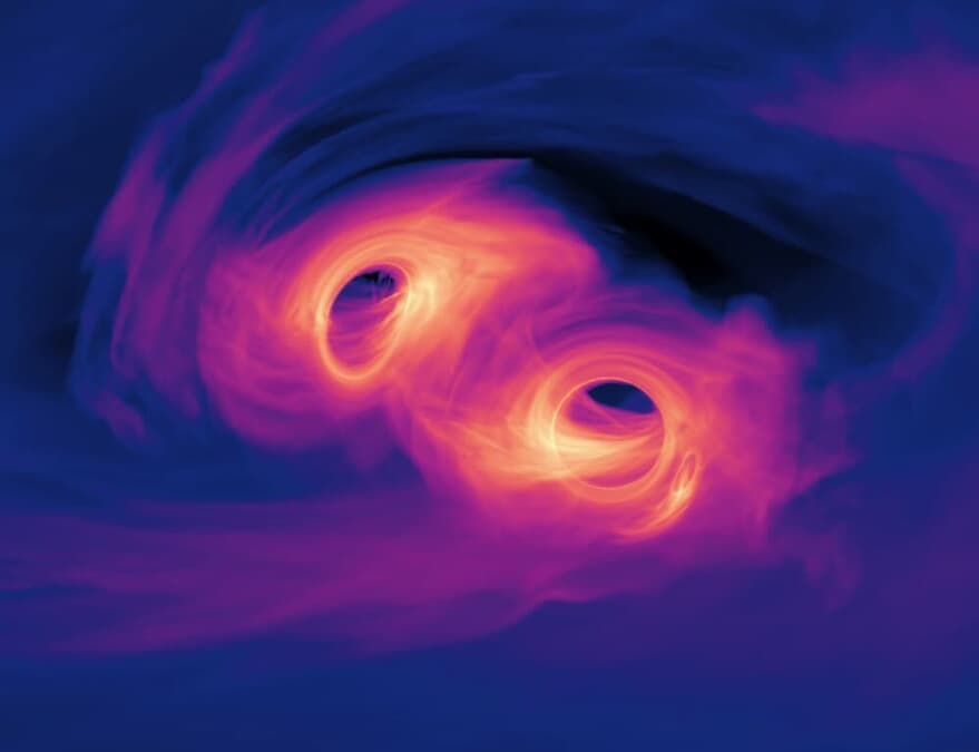 超大質量ブラックホールが3年以内に大規模な衝突を起こすおそれ