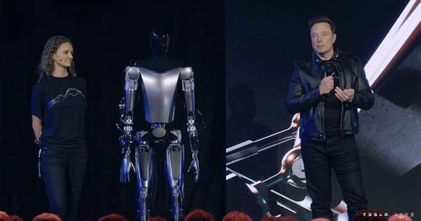 Tesla、人型ロボットのプロトタイプ公開　「2万ドル以下で売りたい」とマスク氏