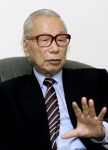 武村正義元蔵相が死去　88歳、新党さきがけ代表