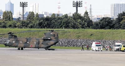 富山空港、南海トラフに備え　静岡から自衛隊機で傷病者搬送　内閣府が医療活動訓練