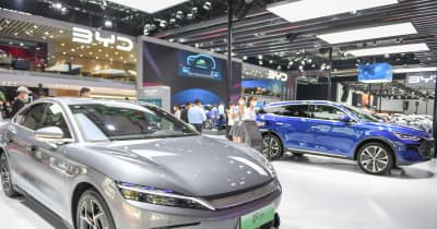 中国自動車製造業の1～8月売上高3.3％増