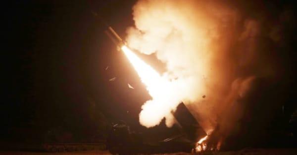 米韓、地対地ミサイルを発射　北朝鮮のミサイル実験に対抗