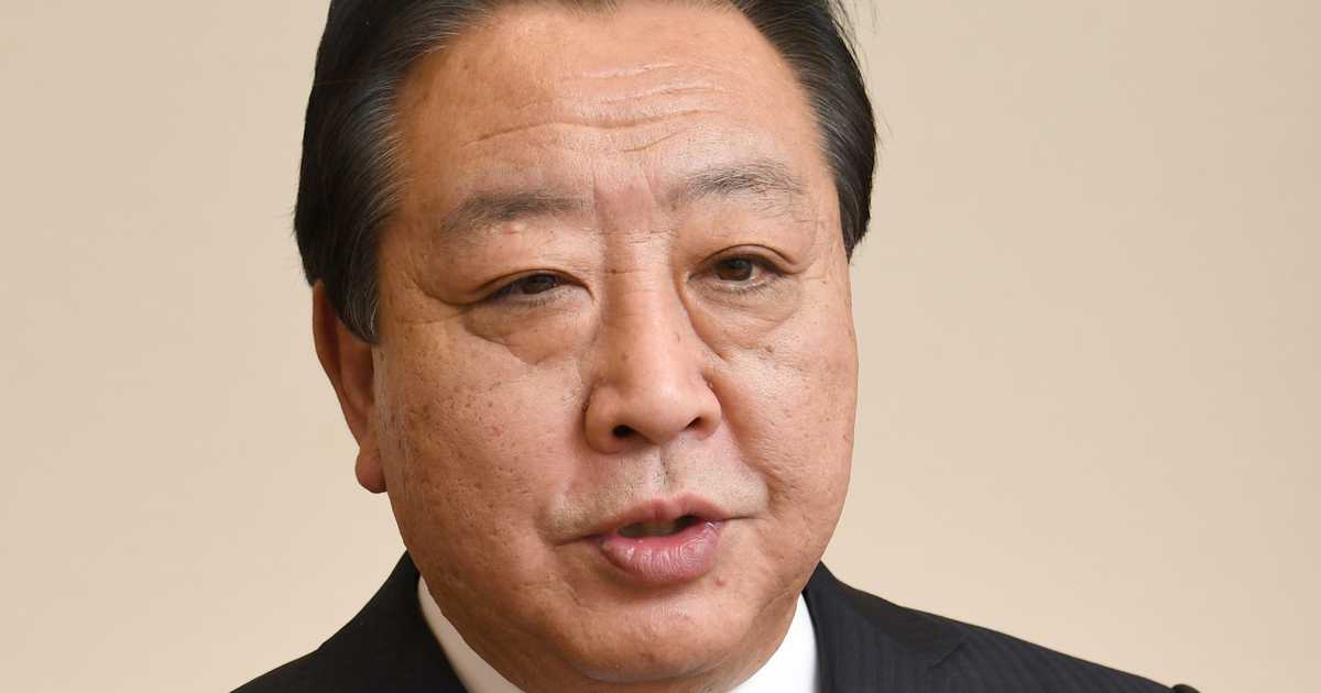 安倍氏追悼演説、野田元首相が受諾の意向　自民が打診
