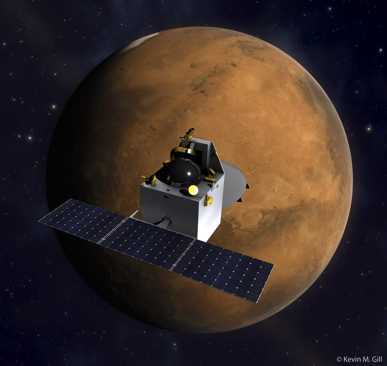 インドの火星探査機・愛称「マンガルヤーン」8年間のミッション終了