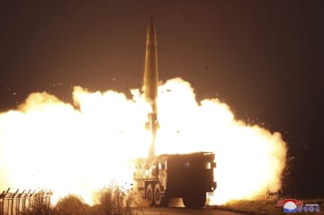 北朝鮮7回発射は戦術核部隊訓練　「敵に軍事対応の警告送る目的」